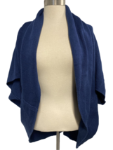 CANNA Blue Cotton Poncho, Women&#39;s One Size - £9.69 GBP