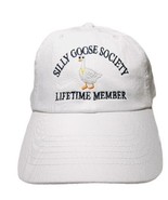 Silly Goose Society Lifetime Member Curved Bill Unstructured Adjustable... - $34.23 CAD