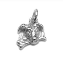 Labrador Retriever Dog Charm Pendant .925 Sterling Silver - £20.78 GBP
