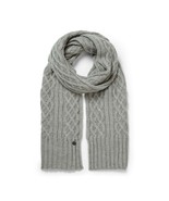 Craghoppers Soft Gray Adults Unisex Dolan Knit Scarf  Wider scarf extra ... - £19.03 GBP