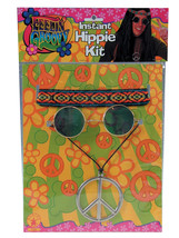 Rubie&#39;s Feeling Groovy Male Hippy Accessory Kit, Multicolored, One Size - £36.62 GBP