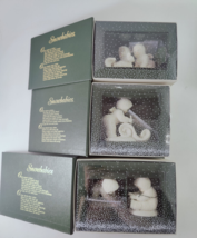 LOT OF 3 Dept 56 Snowbabies Touch My Toes, Down The Hill, To Friend W/Box - £22.38 GBP