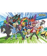 Nintendo POKEMON TRAVELING PARTY POSTER NEW 22X34 Pikachu - $14.85