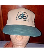 PIONEER SEED CORN Hat Green beige TRUCKER Hat Pre-Owned K Products - £18.36 GBP