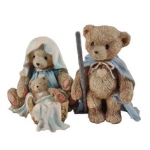  Cherished Teddies 950688 Josh, Maria And Baby &quot;A Baby Is God&#39;s Gift Of Love&quot; - £14.08 GBP