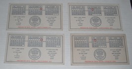 Ink Blotters--1930&#39;s Vintage Advertising--4 pieces....Loyal Protective Ins--A - £8.93 GBP