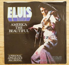 Vintage Elvis Presley RCA 45LP Record PB-11165 ELVIS America the Beautiful Cover - £47.32 GBP