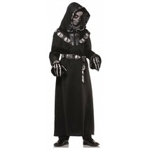 Lord Bones Skull Master Child Halloween Costume Boy&#39;s Size Large 12-14 - £22.92 GBP