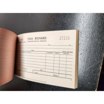 Pure Oil Distributer Paul Richard Receipt Book starts with 37336 - 1960&#39;s - £28.35 GBP