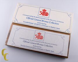 1492-1992 Ufficiale Caravel Bronzo Collezione 500 Anni Commemorative Min... - $38.57