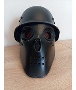 Custom made with 3D printed parts Wolfenstein New Order face mask with helmet - $163.35