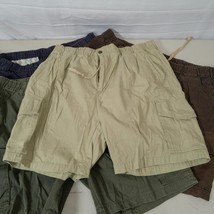 Lot of 4 Tommy Bahama Cotton Shorts XL Extra Large - £71.21 GBP