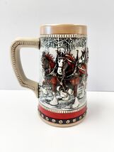 Budweiser 1988 Collector's Series Clydesdale Holiday Stein Breweriana An... - $9.99