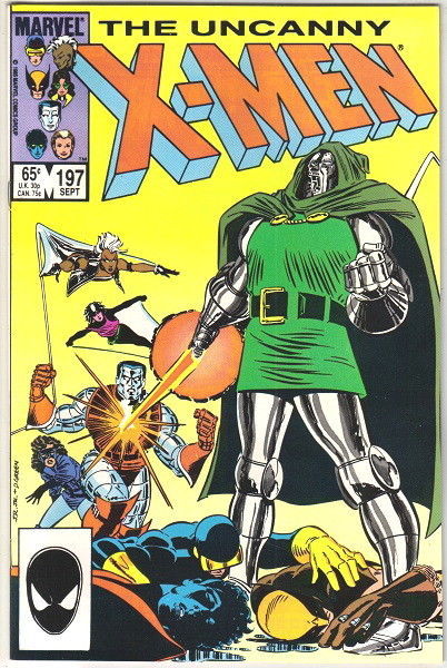 Primary image for The Uncanny X-Men Comic Book #197 Marvel Comics 1985 VERY FINE+ NEW UNREAD