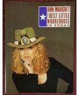 BEST LITTLE WHOREHOUSE IN TEXAS - ANN MARGARET THEATRE PLAY PROGRAM - MI... - €15,40 EUR