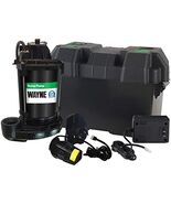 Wayne ESP25 Upgraded 12-Volt Battery Backup System, Black - $8,128.85 MXN