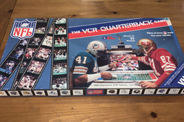 Vintage 1986 The VCR Quarterback Board Game  NFL Interactive VCR VHS - £8.70 GBP