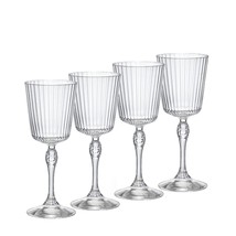 Bormioli Rocco America &#39;20s Barware 8.5 oz. Cocktail Glasses, Set of 4 - Clear - £65.64 GBP