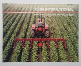 Case International Crop Cultivators &amp; Rotary Hoes Sales Dealer&#39;s Brochure Specs - $15.71