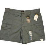 LEE Women&#39;s Flex-to-go Cargo Shorts Sz 16M 6&quot; Inseam Comfort Waist Fort ... - $29.47 CAD