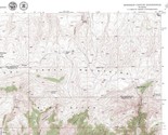 Morrison Canyon Quadrangle Wyoming 1951 USGS Topo Map 7.5 Minute Topogra... - £18.95 GBP