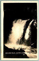 RPPC Boulder Falls Olympic National Park Washington WA UNP Postcard H3 - £7.80 GBP