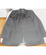 BIOS LE COLLEZIONI  BLACK PROM WEDDING TUXEDO SUIT FORMAL MEN&#39;S JACKET C... - $47.51