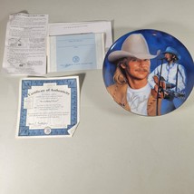 Alan Jackson Bradford Exchange Plate Everything I Love 1998 #13842B Certificate  - $17.98