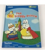 VTech Bugsby Reading System Max &amp; Ruby Froggy Prince Educational Book Ca... - $24.24 CAD