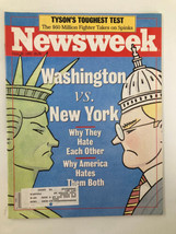 VTG Newsweek Magazine June 20 1988 Washington vs New York They Hate Each Other - £11.35 GBP