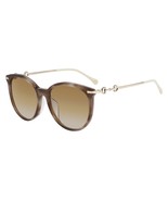 Gucci Women&#39;s GG0885SA 004 Sunglasses Havana Gold/Brown Gradient Lenses ... - $212.43