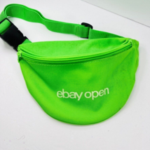 EBay Open 2019 Fanny Pack Lime Green Two Pockets With Adjustable Waist Band - $19.99