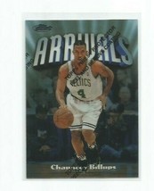 Chauncey Billips (Boston Celtics) 1997-98 Topps Finest Arrivals Rookie Card #286 - £7.56 GBP
