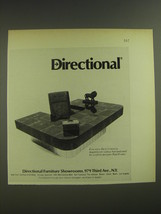1974 Directional Executive Desk Center by Paul Evans Advertisement - $18.49