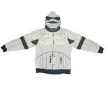 Star Wars Stormtrooper Mandalorian First Order Zip Up Hoodie Size XL  - $14.25
