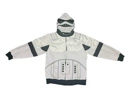 Star Wars Stormtrooper Mandalorian First Order Zip Up Hoodie Size XL  - £11.20 GBP