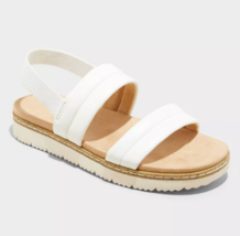 Sandalias De Pie Con Correa Al Tobillo Kailan Blancas Para Niños De Cat ... - $14.08