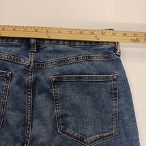 St Johns Bay Women's Blue Cotton Bootcut Leg Denim Jeans Size 10 Petite (30×28) image 8