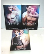 F-Word 2, 4 &amp; 5 Freak Forever Freedom by E. Davies LGBTQ Romance VGC - $711.23 MXN