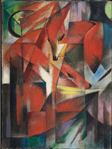 Art Franz Marc The Foxes Giclee Print Canvas - £7.56 GBP+