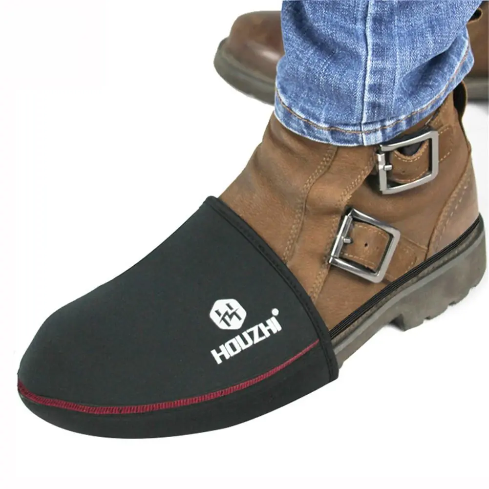 Motorcycle Shift Shoe Boot Cover Protective Gear With Reflective LOGO Anti-slip  - £101.14 GBP