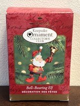 Hallmark Bell Bearing Elf 2000 Keepsake Ornament Collector&#39;s Club Exclusive Nib - £6.24 GBP