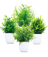 4 Pcs Fake Plants Potted Small Artificial Plant Indoor Faux Greenery in ... - €17,36 EUR 4 Pcs Fake Plants Potted Small Artificial Plant Indoor Faux Greenery in ... - €17,36 EUR