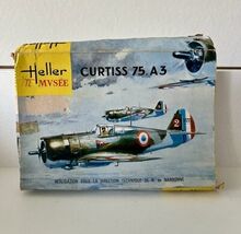 CURTISS 75.A3 - HELLER 1/72 scale MODEL AIRPLANE kit NEW M6 - $9.75