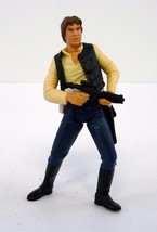 Star Wars Han Solo Power of the Jedi Action Figure POTJ Complete C9+ 2001 - £2.36 GBP