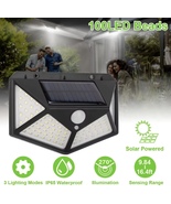 100 LED Solar Motion Sensor Light – Waterproof Outdoor Lamp for Home &amp; Yard - $67.98 CAD