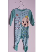 Cocomelon JJ Little Star Toddler Footed Blanket Sleeper Pajamas 12M Unisex - $101.95 MXN