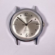 Timex Marlin Manual Wind Watch Men&#39;s 1967 Vtg Runs Keeps Time - £102.86 GBP