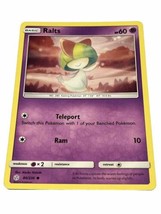 Pokémon TCG Ralts Sun &amp; Moon - Cosmic Eclipse 80/236 Regular Common - £1.26 GBP