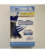 Woolite At Home Drycleaner Cloths Fresh Scent, 6 Count, Sealed - $50.81 CAD